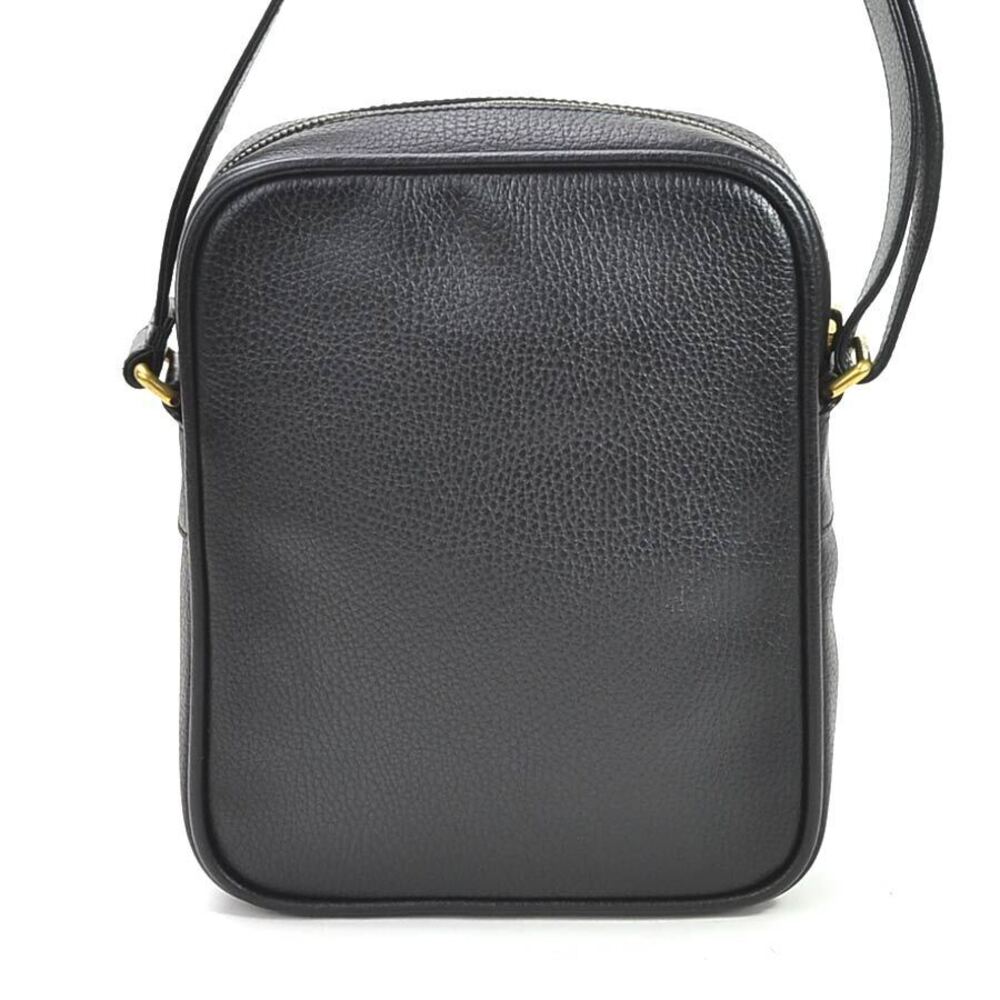 Gucci Leather Printed Bag Black Classic Messenger
